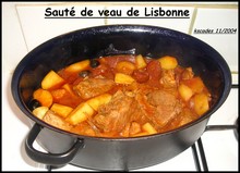 Veal saute 'Lisbon'